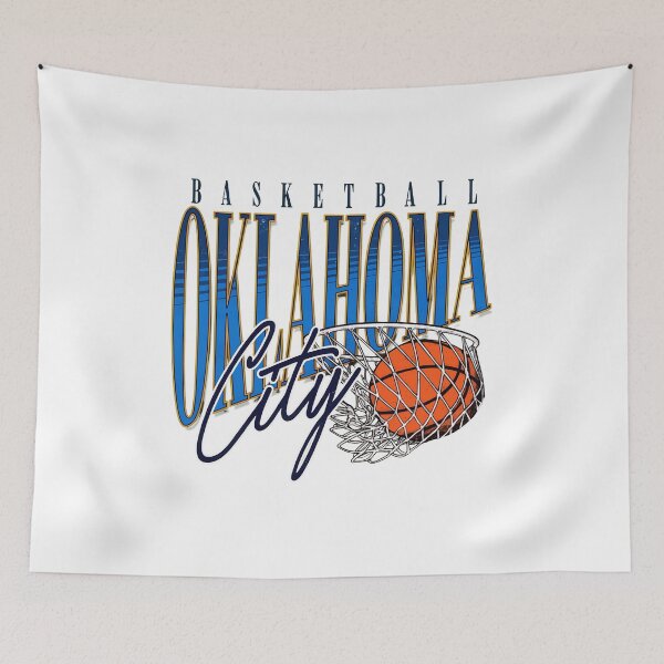 Item preview, Oklahoma City Basketball Retro Style designed and sold by JuliaGall25934.