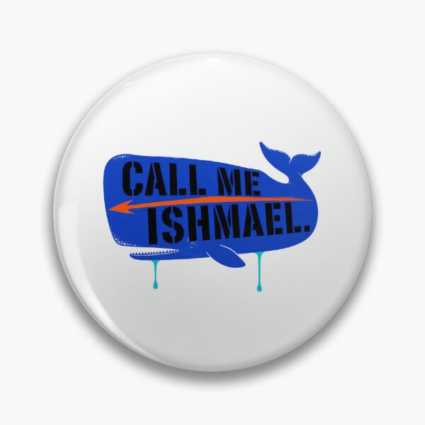 Item preview, Call Me Ishmael Blue Whale Harpoon Word Art designed and sold by Fenay Designs.