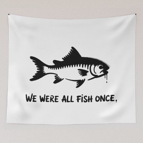 Item preview, Banksy - We were all fish once designed and sold by 123ks.