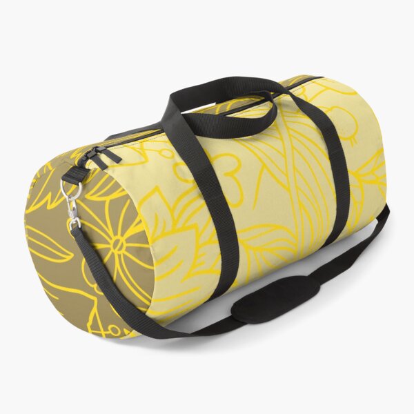 Item preview, Folk Botanical Tapestry – Delicate Flower & Berry Gradient Pattern | Yellow designed and sold by Frohyou.