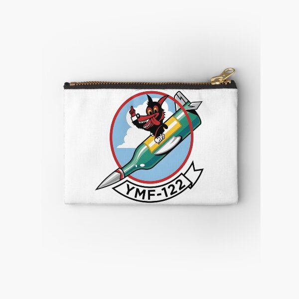 Item preview, USMC VMF-122 Werewolves WWII Heritage Emblem designed and sold by CharlieDesings.