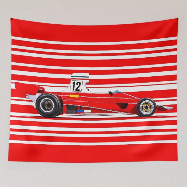 Item preview, #12 Niki Lauda 1975 312T Race Car designed and sold by PitWallArt.
