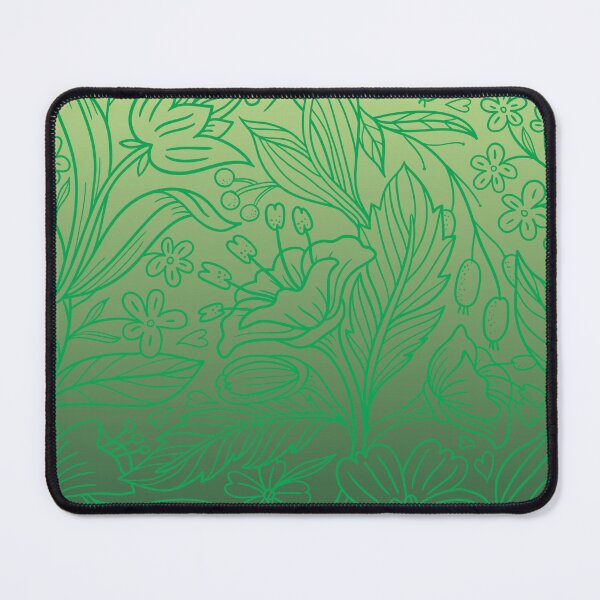 Item preview, Folk Botanical Tapestry – Delicate Flower & Berry Gradient Pattern | Green designed and sold by Frohyou.