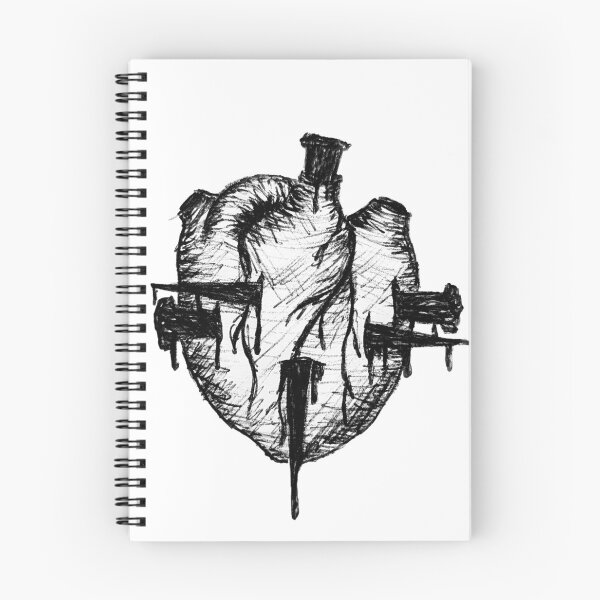 Item preview, Nailed Heart of Jesus designed and sold by Burning Heart Shop.
