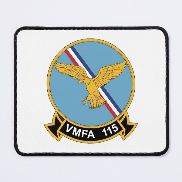 Item preview, USMC VMFA-115 Silver Eagles Squadron Emblem designed and sold by CharlieDesings.