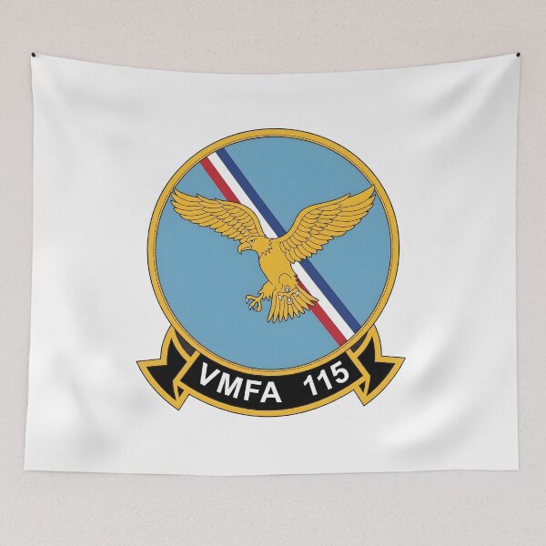 Item preview, USMC VMFA-115 Silver Eagles Squadron Emblem designed and sold by CharlieDesings.