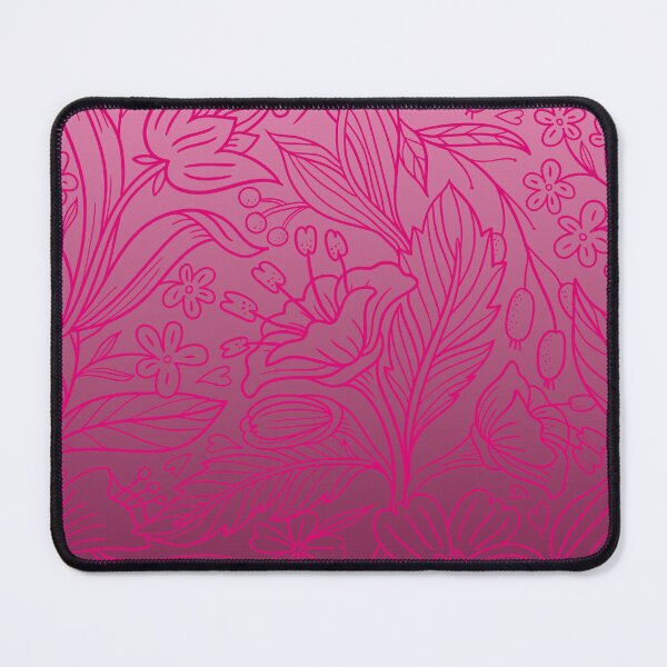 Item preview, Folk Botanical Tapestry – Delicate Flower & Berry Gradient Pattern | Pink designed and sold by Frohyou.