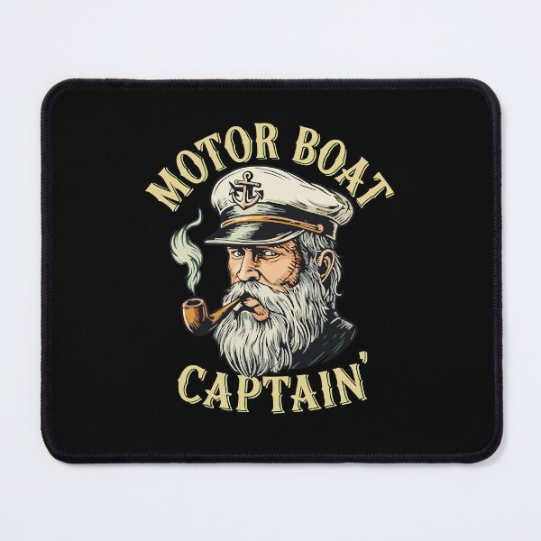 Item preview, Vintage Motor Boat Captain Nautical Design designed and sold by PixlCrypt.