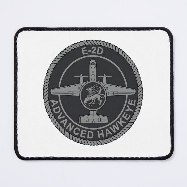 Item preview, US Navy E-2D Advanced Hawkeye Airborne Command & Control Emblem designed and sold by CharlieDesings.