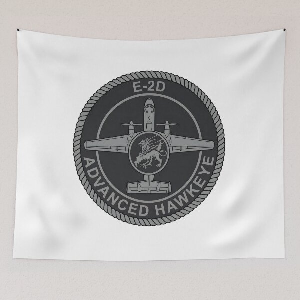 Item preview, US Navy E-2D Advanced Hawkeye Airborne Command & Control Emblem designed and sold by CharlieDesings.