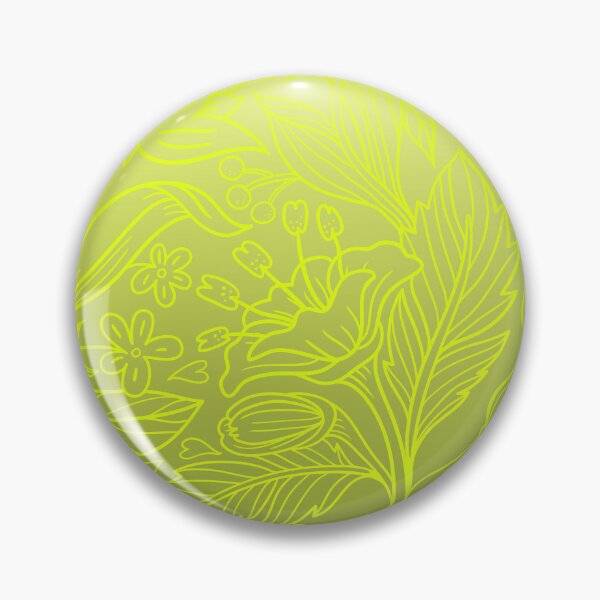 Item preview, Folk Botanical Tapestry – Delicate Flower & Berry Gradient Pattern | Chartreuse designed and sold by Frohyou.