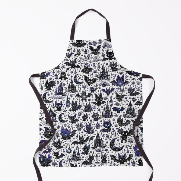 Item preview, Midnight Bat Monster Doodle Pattern designed and sold by i-corp.