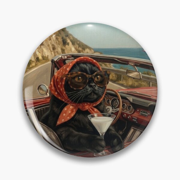 Item preview, Cabriolet cat designed and sold by Madame-Verny.