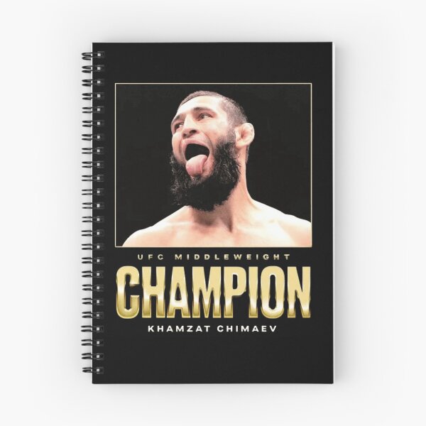 Item preview, Khamzat Chimaev UFC Middleweight Champion designed and sold by JeyVel.