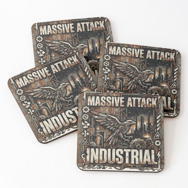 Item preview, Massive Attack Industrial Sound System - Dark Metal Art designed and sold by Meda2.