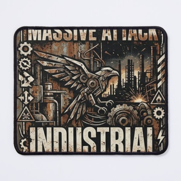 Item preview, Massive Attack Industrial Sound System - Dark Metal Art designed and sold by Meda2.