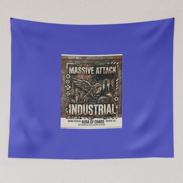 Item preview, Massive Attack Industrial Sound System - Dark Metal Art designed and sold by Meda2.