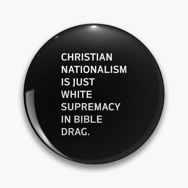 Item preview, Christian Nationalism Satirical Statement designed and sold by PixlCrypt.