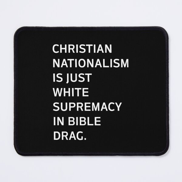 Item preview, Christian Nationalism Satirical Statement designed and sold by PixlCrypt.
