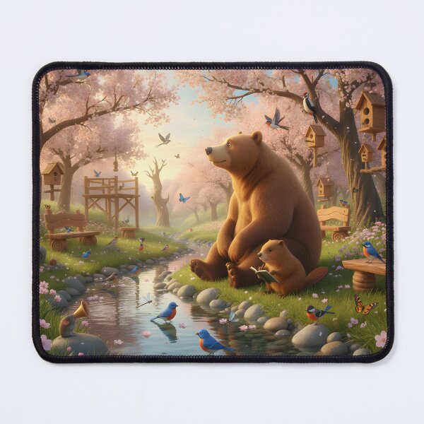 Item preview, First Songs of Spring | Happy Beaver Adventures designed and sold by Clothes With Smiling Animals Walt Gral.