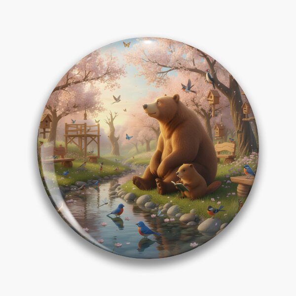 Item preview, First Songs of Spring | Happy Beaver Adventures designed and sold by Clothes With Smiling Animals Walt Gral.