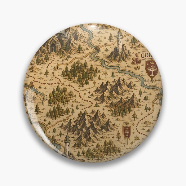 Item preview, Middle-earth Cartography designed and sold by agearb.
