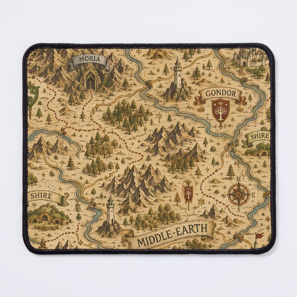 Item preview, Middle-earth Cartography designed and sold by agearb.