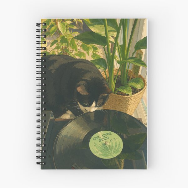 Item preview, Our Sunny Jam: Cat & Dr. Dre at Home designed and sold by Madame-Verny.