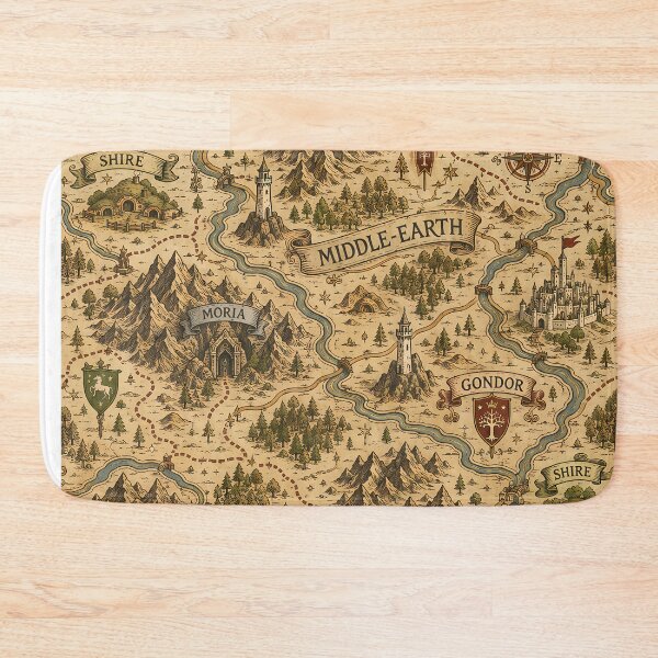 Item preview, Middle-earth Cartography designed and sold by agearb.