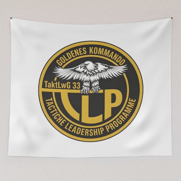 Item preview, German Air Force TaktLWG 33 Tactical Leadership Programme Emblem designed and sold by CharlieDesings.