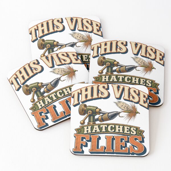 Item preview, This Vise Hatches Flies Funny Fly Tyer Gift designed and sold by UrbanCanvvas.