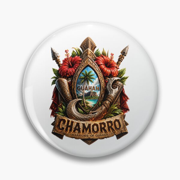 Item preview, Guåhan Spearhook Vanguard: Guardians of the Chamoru Warrior Legacy designed and sold by BlissBlvdShop.