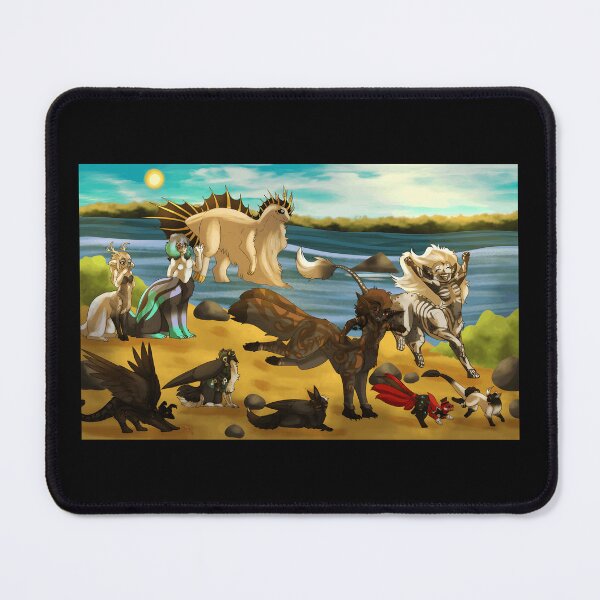 Item preview, Mythical Creatures Gathering in Nature designed and sold by Fibi-studio.