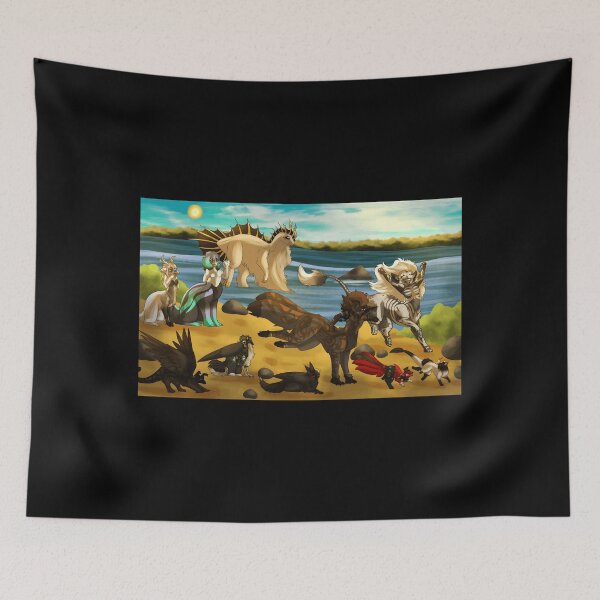 Item preview, Mythical Creatures Gathering in Nature designed and sold by Fibi-studio.