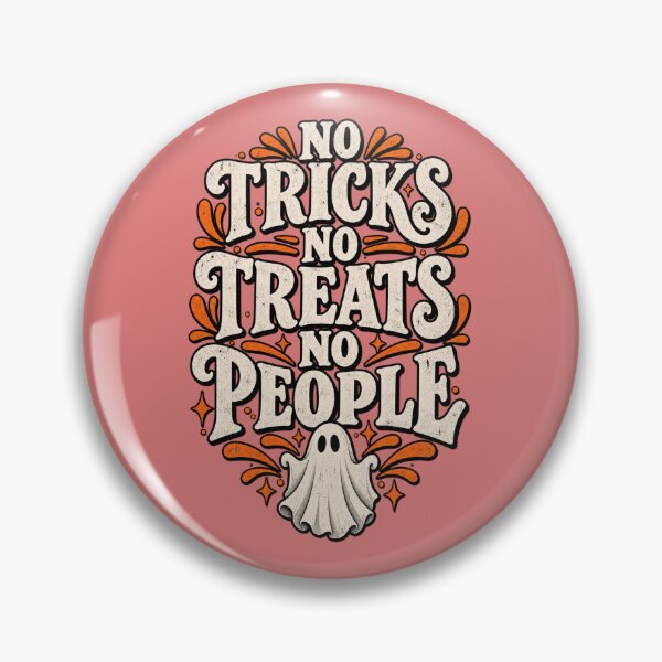 Item preview, No Tricks No Treats No People | Funny Introvert Halloween Shirt designed and sold by ChloeCreativeSpace.