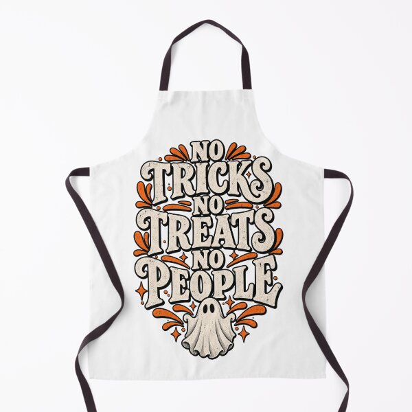 Item preview, No Tricks No Treats No People | Funny Introvert Halloween Shirt designed and sold by ChloeCreativeSpace.