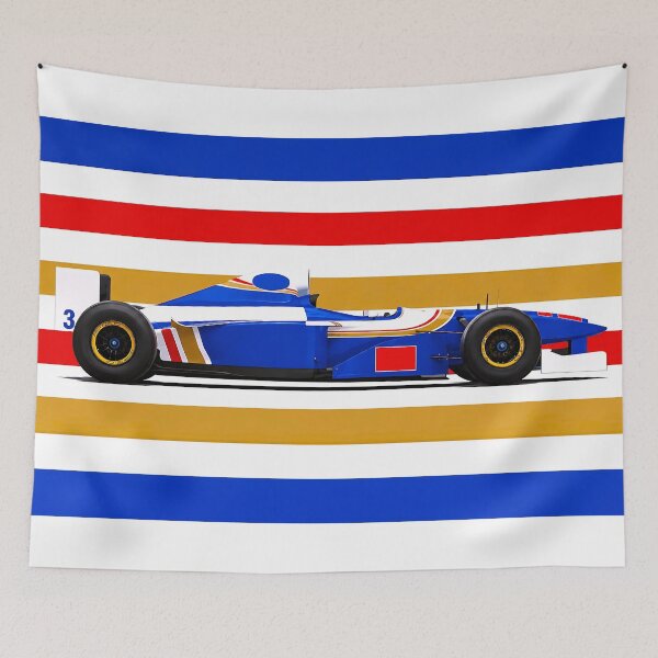 Item preview, #3 Jacques Villeneuve 1997 FW19 Race Car designed and sold by PitWallArt.