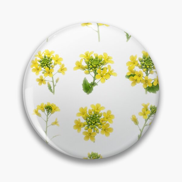 Item preview, Yellow Mustard Flower Botanical Set Canola Blossom Floral Aesthetic Sticker pack Sheet designed and sold by Rehnair.