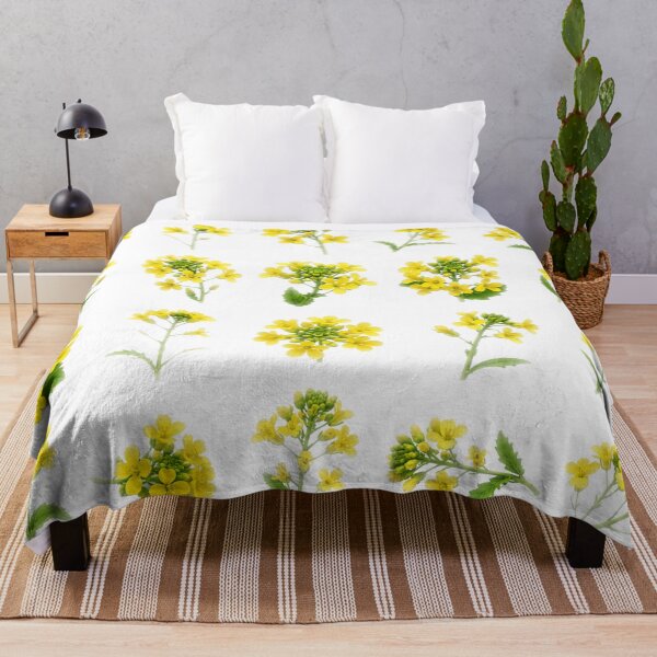 Item preview, Yellow Mustard Flower Botanical Set Canola Blossom Floral Aesthetic Sticker pack Sheet designed and sold by Rehnair.
