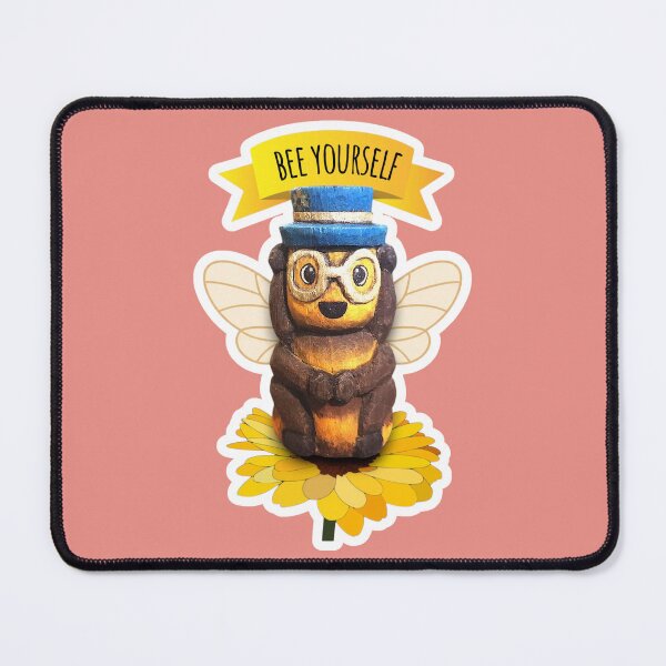 Item preview, Bee Yourself - Bee on Yellow Flower designed and sold by TurquoiseChicken.