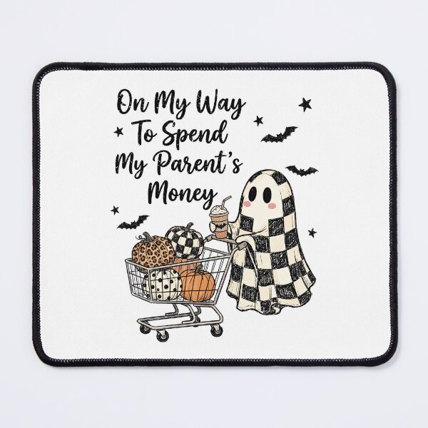Item preview, Spooky Shopping Ghost Halloween Humor designed and sold by phoebelevine.
