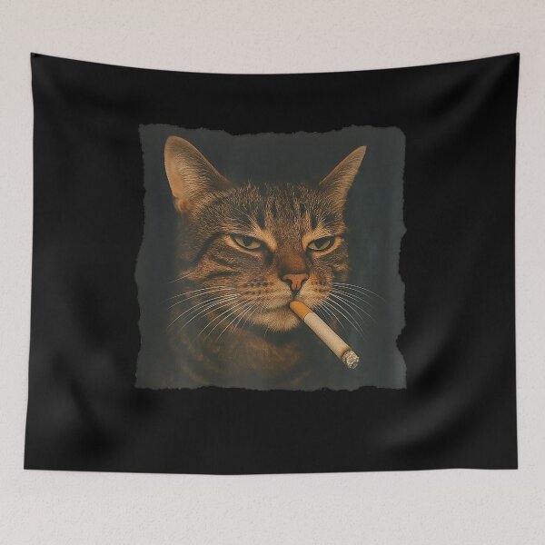 Item preview,  Cat Smoking Meme  designed and sold by BASKF.