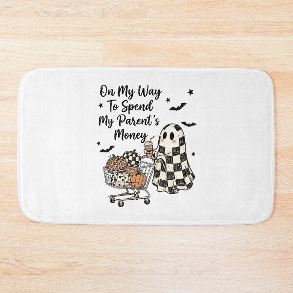 Item preview, Spooky Shopping Ghost Halloween Humor designed and sold by phoebelevine.