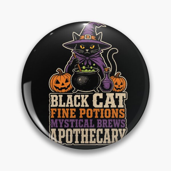Item preview, Black Cat Fine Potions Mystical Brews Apothecary designed and sold by NoeValdric.