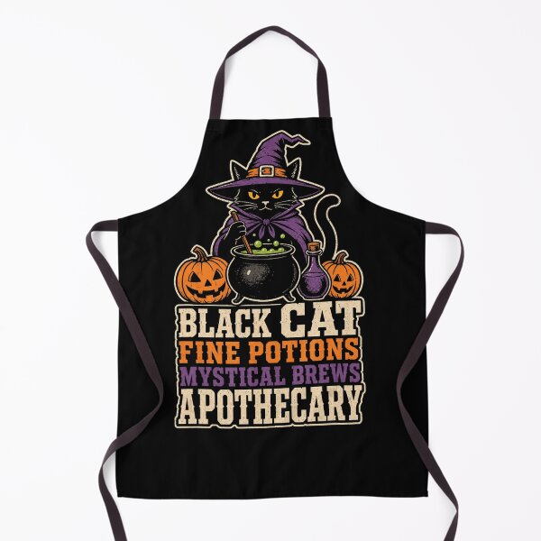 Item preview, Black Cat Fine Potions Mystical Brews Apothecary designed and sold by NoeValdric.