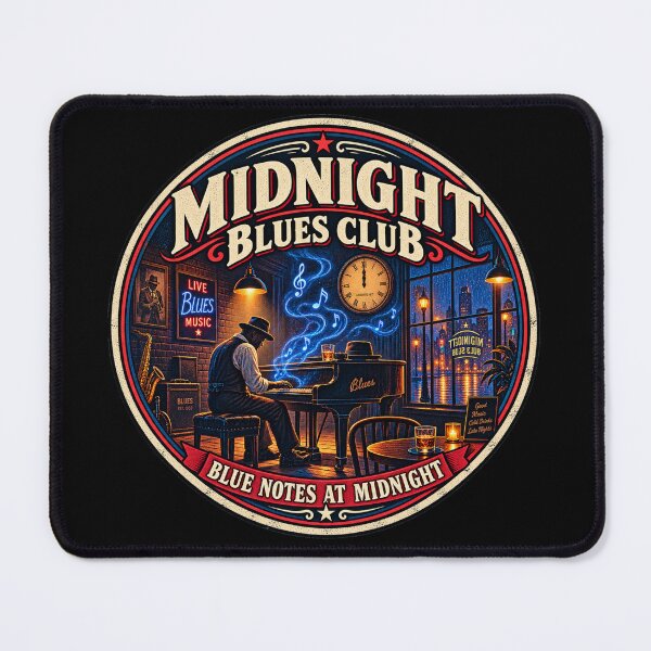 Item preview, Blue Notes at Midnight designed and sold by QuietSpark.