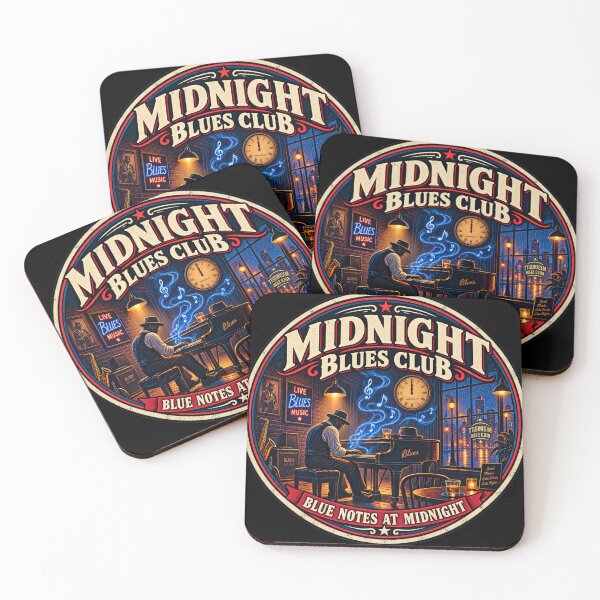 Item preview, Blue Notes at Midnight designed and sold by QuietSpark.