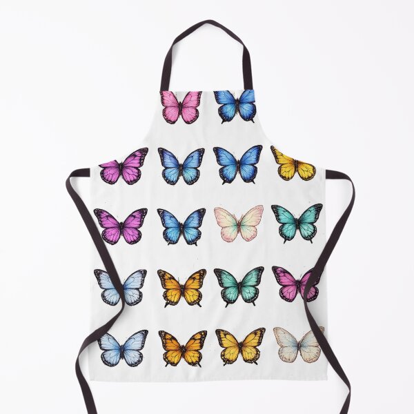 Item preview, Colorful Butterfly Set Vintage Aesthetic Monarch Pastel Insects Sticker pack Sheet designed and sold by Rehnair.