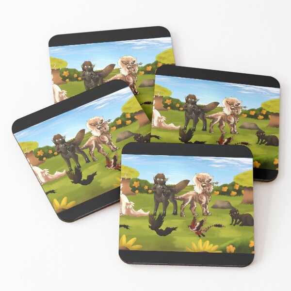 Item preview, Fantasy Creature Compilation in a Lush Landscape designed and sold by Fibi-studio.