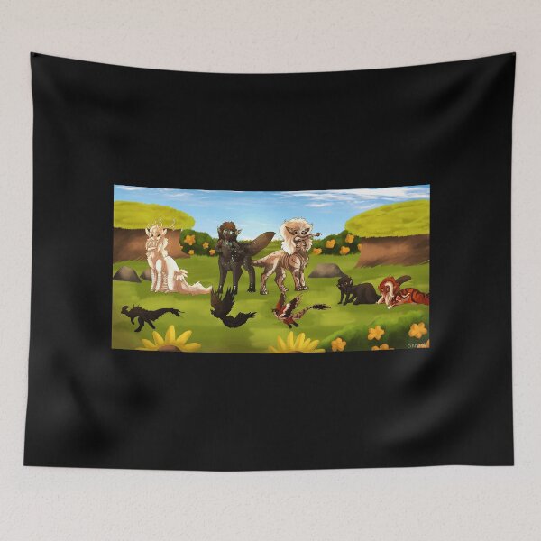 Item preview, Fantasy Creature Compilation in a Lush Landscape designed and sold by Fibi-studio.